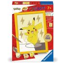 Ravensburger Malen nach Zahlen 20084 - Pikachu – Pokémon Motiv für Kinder ab 7 Jahren