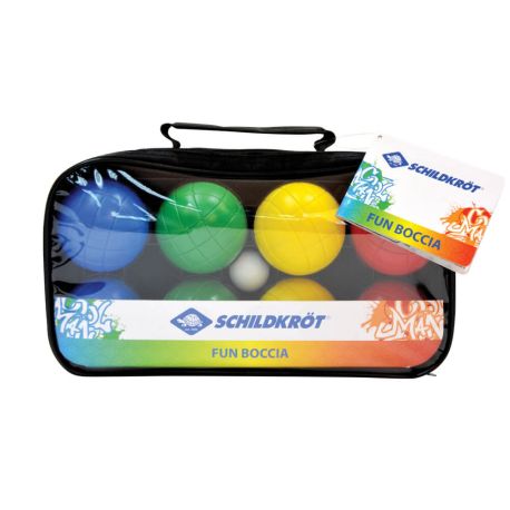 Schildkröt Funsports - FUN BOCCIA Set, 4x 2 Kunststoffkugeln + 1 Zielkugel