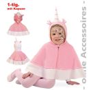 FRIES - Cape Einhorn, 1-tlg. mit Kapuze, Gr. 104