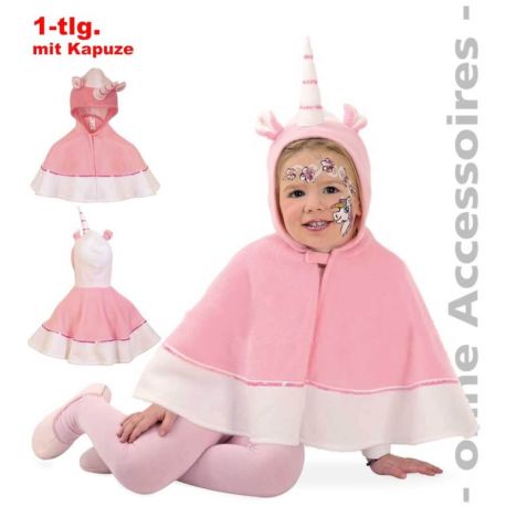 FRIES - Cape Einhorn, 1-tlg. mit Kapuze, Gr. 104