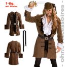 FRIES - Captain Henry, 1-tlg. mit Gürtel, Gr. XL