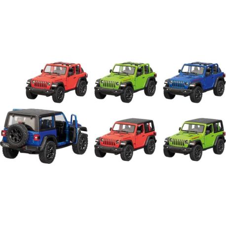 12314Jeep Wrangler (2018), Spritzguss, 1:34, L gleich  13 cm sortiert (1 Stück)