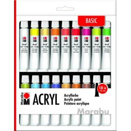 ACRYLFARBENSET 18X12ML