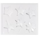 Gießform Sterne voll