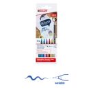Metallic Brush Pen Set 6er