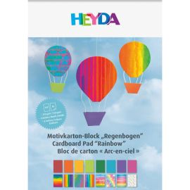 KartonBlock Regenbogen 16 Blatt