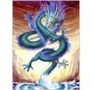 Diamond Painting Drache (Design 25x35cm)