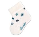 Sterntaler Baby Socken DP Elia, anthrazit meliert, Gr. 17 18