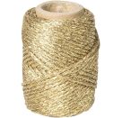 Dekoschnur Metallic gold 20m
