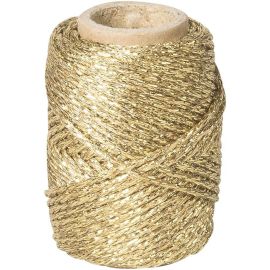Dekoschnur Metallic gold 20m