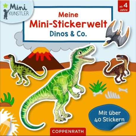 Meine Mini-Stickerwelt: Dinos   Co. (Mini-Künstler)