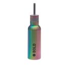 School Bottle Stainless Steel Bold rainb
