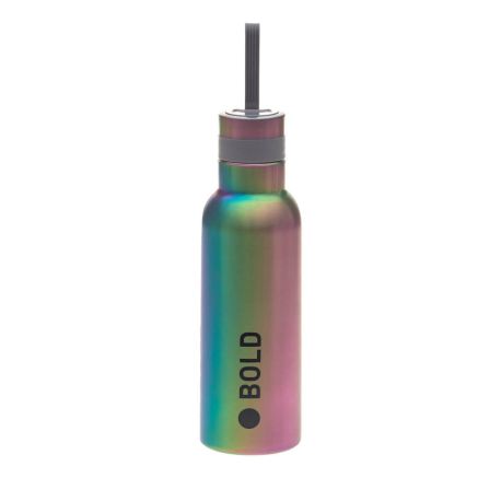 School Bottle Stainless Steel Bold rainb