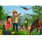 Ravensburger 5672 Puzzle Heidis Abenteuer 2 X 24 Teile