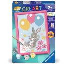 Ravensburger CreArt 27698 - Elsa - Malen nach Zahlen Disney Frozen für Kinder ab 7 Jahre