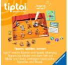 Ravensburger tiptoi Spiel 00169 Mein tierischer Musik-Spaß, Lernspiel für 1-4 Kinder von 3-5 Jahren