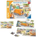 Ravensburger 172 tiptoi® Puzzle für kleine Entdecker: Müllabfuhr