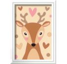 Ravensburger Malen nach Zahlen 20290 - Niedliches Reh – Kinder ab 7 Jahren