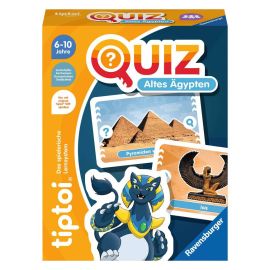 Ravensburger tiptoi 00166 Quiz Altes Ägypten, Quizspiel für Kinder ab 6 Jahren, für 1-4 Spieler