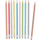 Radierbare Buntstifte Pastell - Einhorn-Paradies