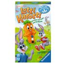 Ravensburger 20961 - Lotti Karotti, Mitbringspiel für 2-4 Spieler, ab 4 Jahren, kompaktes Format, Reisespiel, Hasenspi