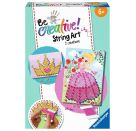 Ravensburger 18245 BeCreative String Art Prinzessin – Kreative Fadenbilder mit romantischer Prinzessin und Krone, für