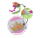 Ravensburger 18245 BeCreative String Art Prinzessin – Kreative Fadenbilder mit romantischer Prinzessin und Krone, für