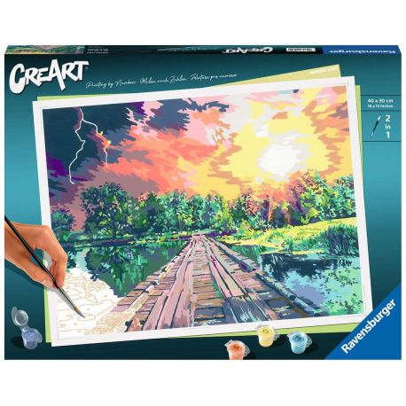 Ravensburger CreArt - Malen nach Zahlen 20279 – Magisches Licht – ab 14 Jahren