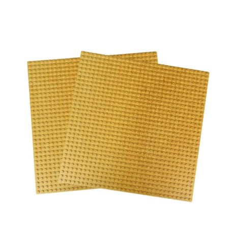 Open Bricks Baseplates 32x32 desert sand, 2 Stück