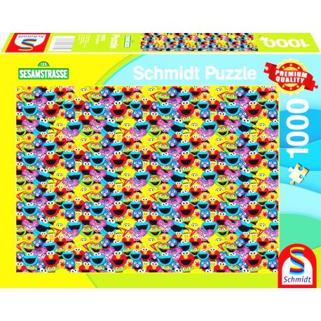 Puzzle 1000  Teile  SESAMS Teile RASSE Wer,wie,was?