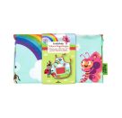 Krabbelkäfer Schürze Regenbogen