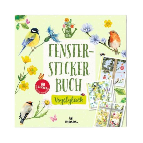 Blatt   Blüte Fensterst.-Buch Vogelglück