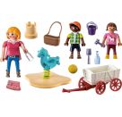 PLAYMOBIL 71258 Starter Pack Erzieherin mit Bollerwagen