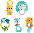Mattel HJW11 Fisher-Price Tierische Aktivitäts-Beißringe, sortiert