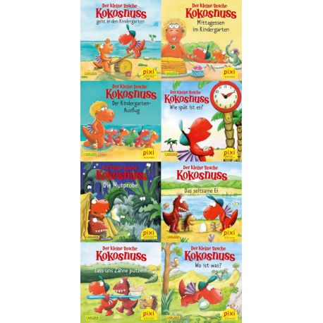 Pixi-Box 288: Der kleine Drache Kokosnuss und seine Freunde sortiert (1 Stück)