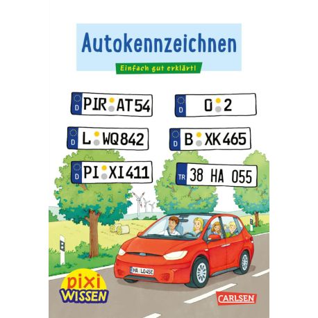 Pixi Wissen 102: Autokennzeichen