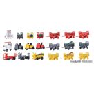 H0 Deko-Set Gepäckwagen