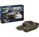 Geschenkset Leopard 1 A1A1-A1A4, Revell Modellbausatz mit Basiszubehör