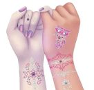 Mit diesem Schönheitsset für Nägel und Haut leuchtest du wie die Sterne! Enthält entfernbare bunte Tattoos, Metallic-F