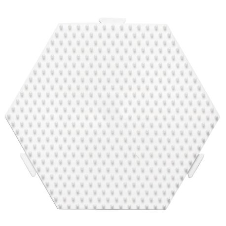 Hama® Bügelperlen Stiftplatte medium Sechseck zusammensteckbar.