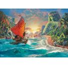 Puzzle 1000  Teile  Kinkade Disney Vaiana Mona