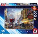 Puzzle 1000  Teile  Kinkade DC Ba Teile man, Superman and Wonder Woman