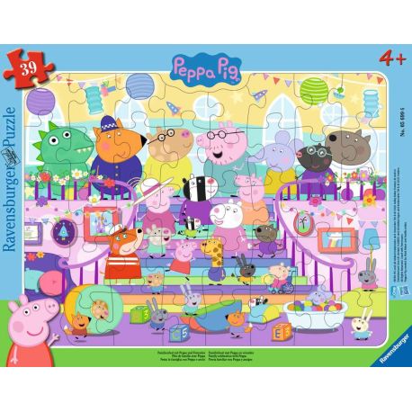 Ravensburger 5699 Puzzle Familienfest mit Peppa und Freunden 30-48 Teile
