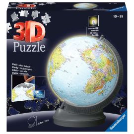 Ravensburger 11549 Puzzle Globus mit Licht 3D 540 Teile