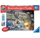 Ravensburger 13366 Puzzle Wieso? Weshalb? Warum? Auf der Weltraumstation 100 Teil