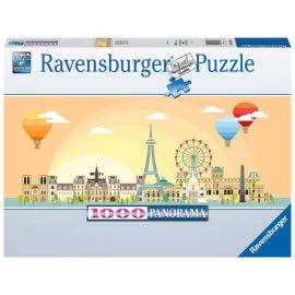 Ravensburger 17393 Puzzle Ein Tag in Paris 1000 Teile