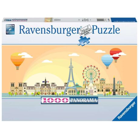 Ravensburger 17393 Puzzle Ein Tag in Paris 1000 Teile