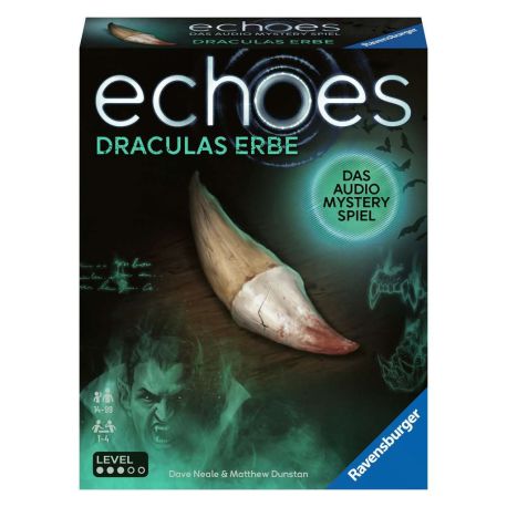 Ravensburger 22360 echoes Draculas Erbe - Audio Mystery Spiel ab 14 Jahren, Erlebnis-Spiel