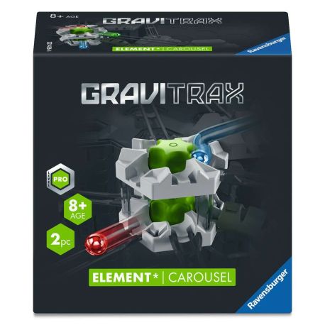 Ravensburger GraviTrax PRO Element Carousel 22436 - GraviTrax Erweiterung für deine Kugelbahn - Murmelbahn und Konstru
