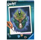 Ravensburger CreArt - Malen nach Zahlen 23640 - Pixie Cold: Mystischer Hirsch - ab 12 Jahren